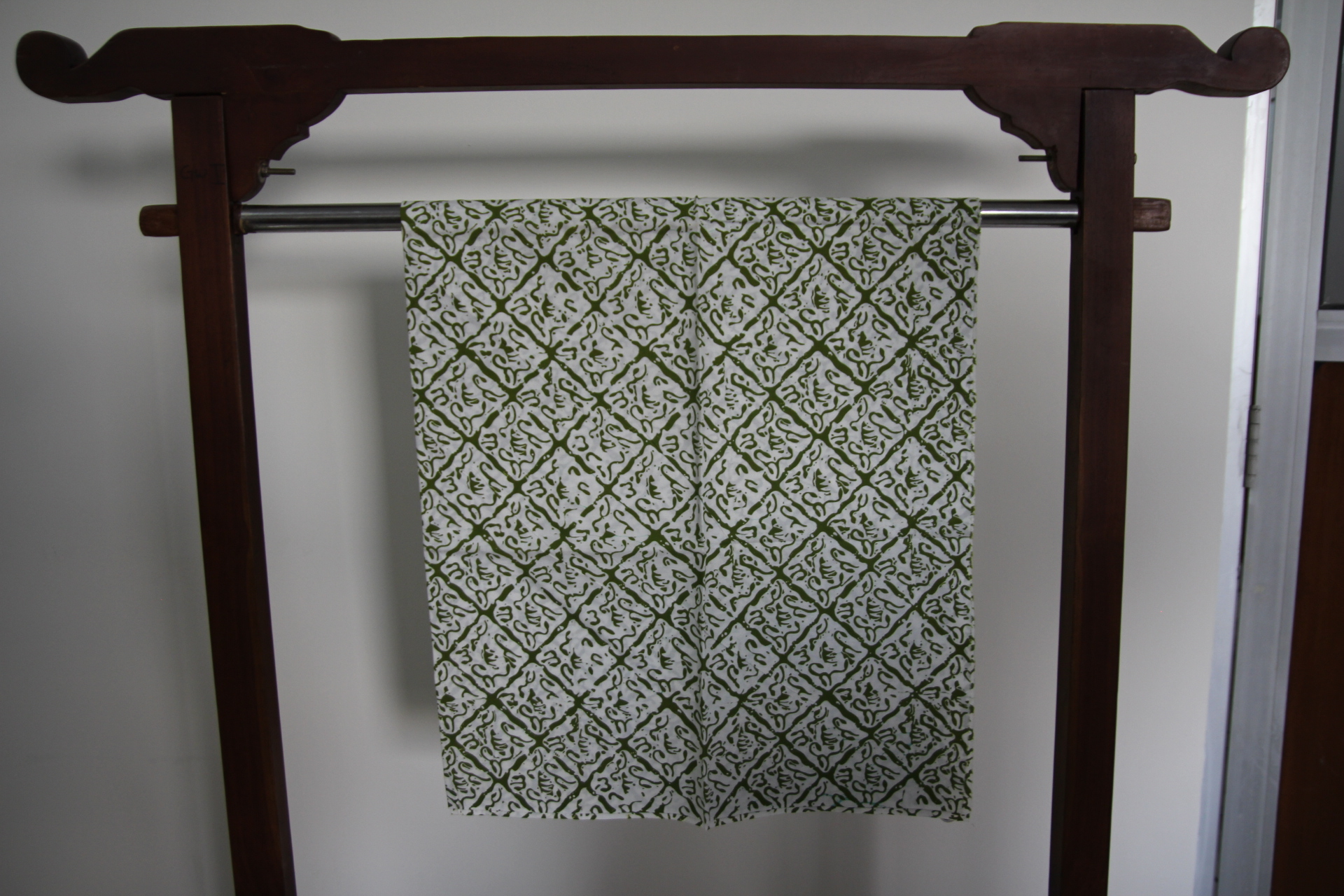 Kain cap  hijau square